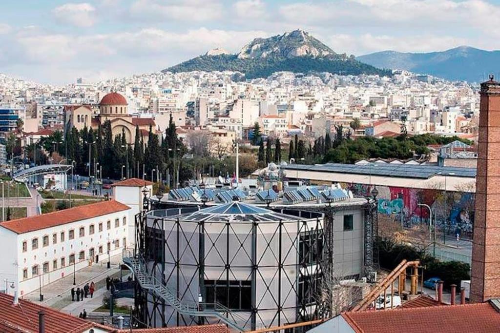 Acropolis Tony'S Penthouse Lägenhet Aten Exteriör bild