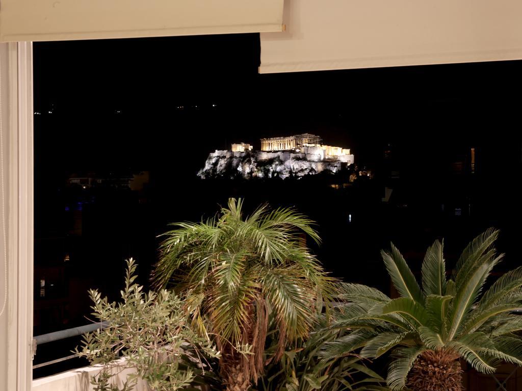 Acropolis Tony'S Penthouse Lägenhet Aten Exteriör bild