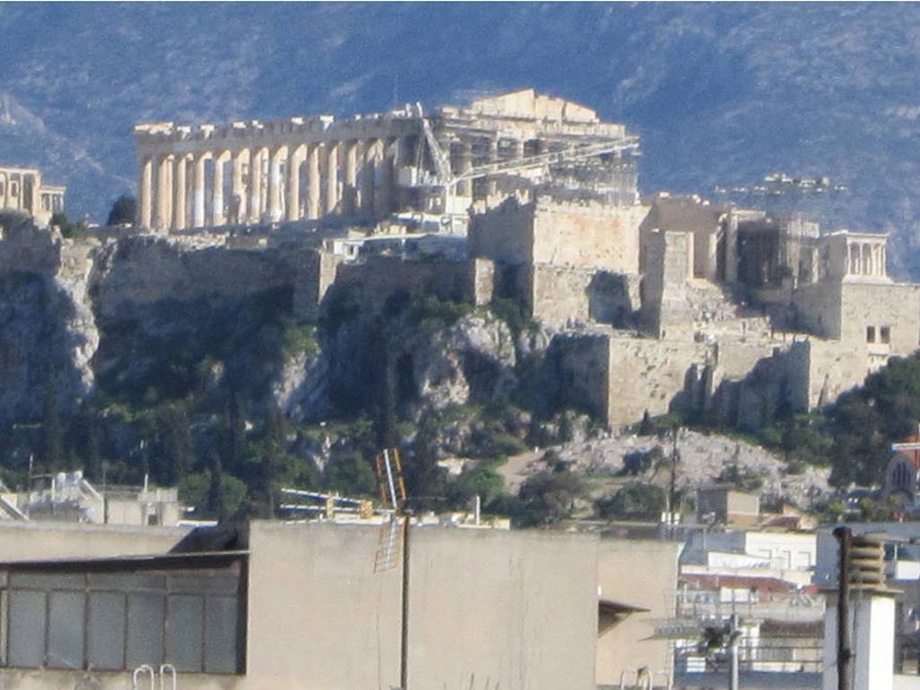Acropolis Tony'S Penthouse Lägenhet Aten Exteriör bild